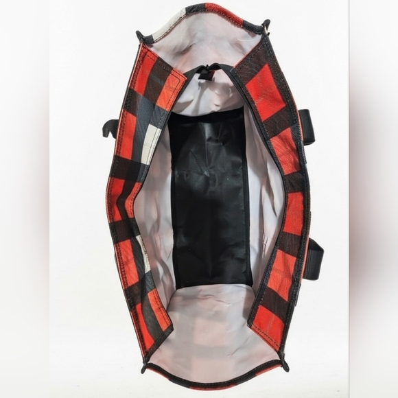 Thirty-One Plaid Baby Bag - Red and Black - Picture 5 of 5